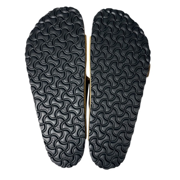 NWT Birkenstock Arizona Suede Embossed Sandals Size 46 M 13 - Picture 7 of 8